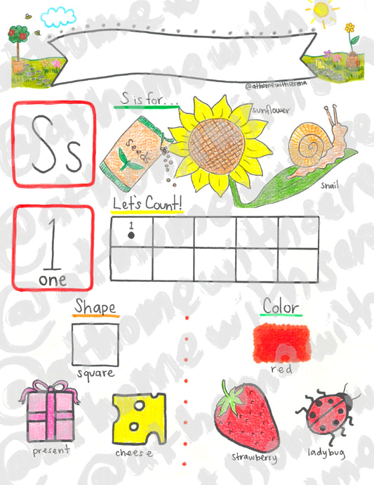 Half SATIPN Circle Time Boards - Digital (S-D)(G-X)