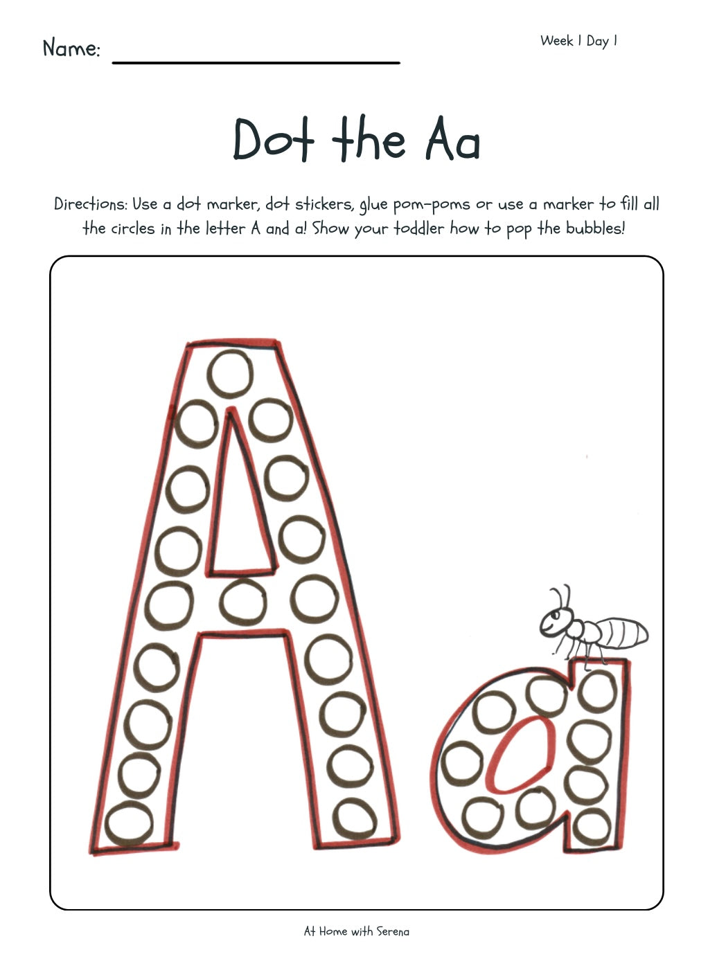 26 Week Toddler Curriculum | A–Z Lesson Plans & Worksheets