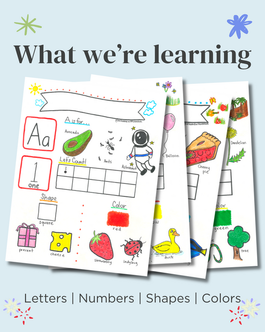 Complete Toddler Curriculum Bundle | 26 Week Curriculum & A–Z Circle Time Boards