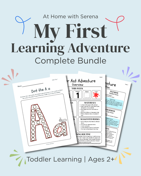 Complete Toddler Curriculum Bundle | 26 Week Curriculum & A–Z Circle Time Boards
